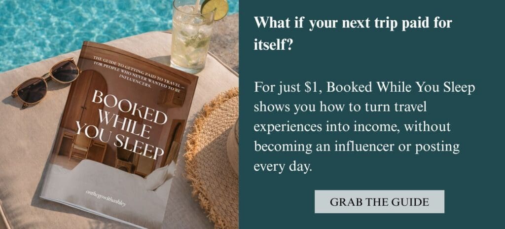 photo of Booked While You Sleep guide banner