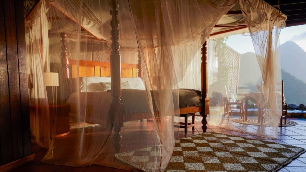 photo of bed at Ladera Resort