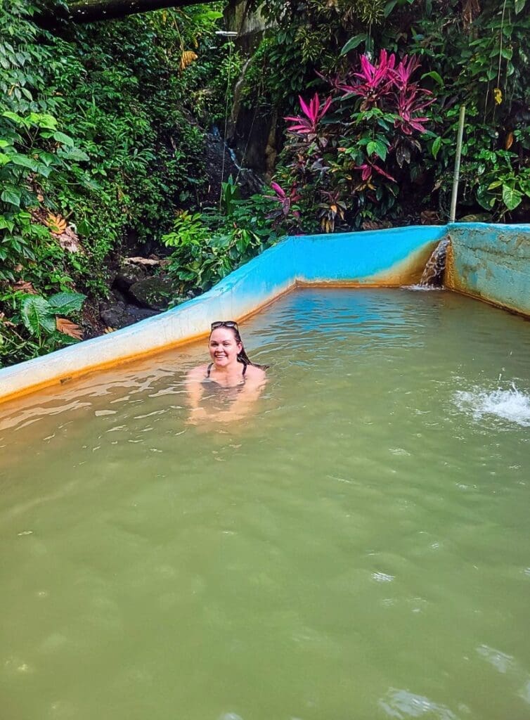 photo of woman swimming in New Jerusalem Mineral Bath