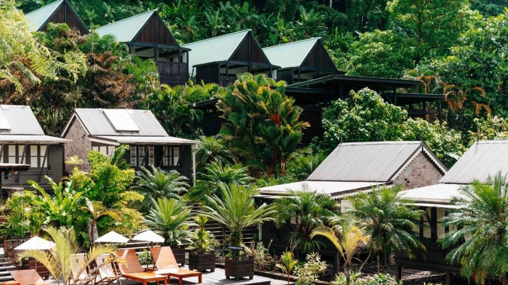 photo of accommodations at Rabot Hotel in St. Lucia
