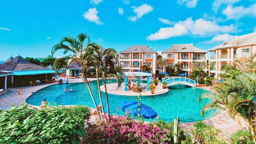 photo of pool at Bay Gardens Beach Resort in St. Lucia