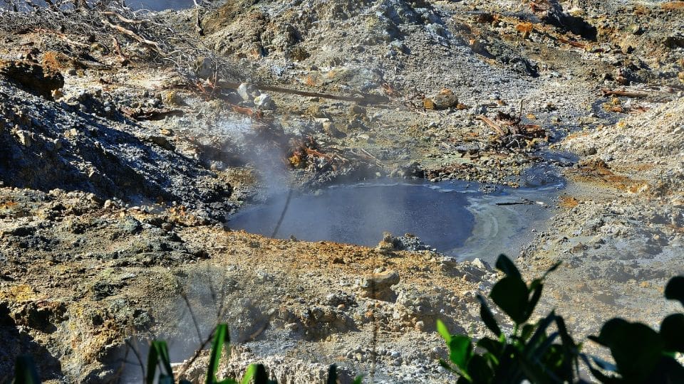 photo of Sulphur springs geothermal area near Soufrière, St. Lucia