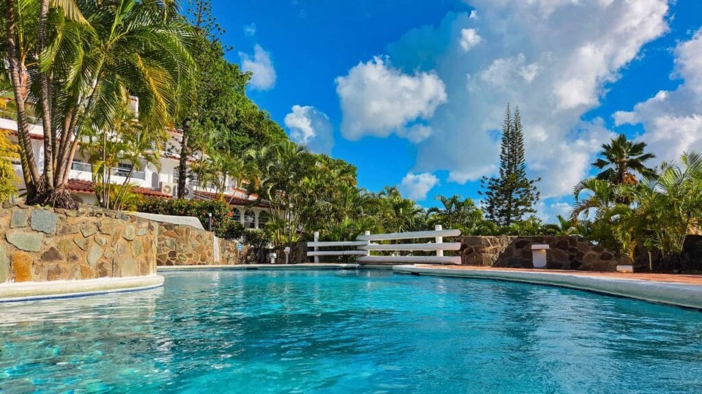 photo of pool near Papa Don's at Windjammer Landing in St. Lucia