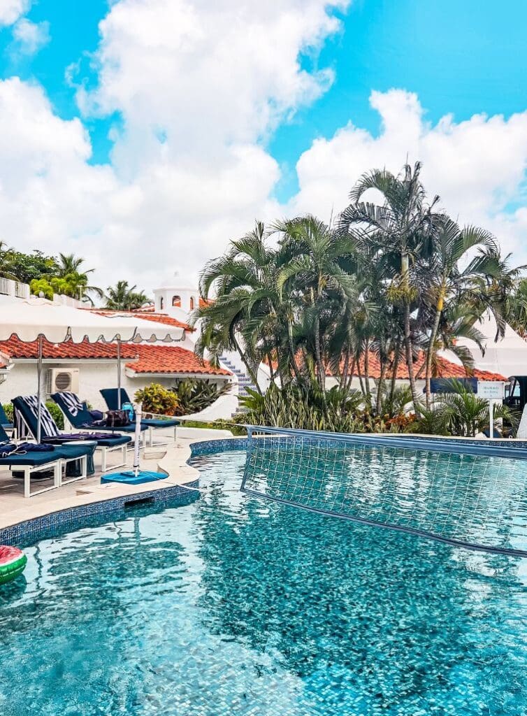 photo of pool at St. Lucia resort