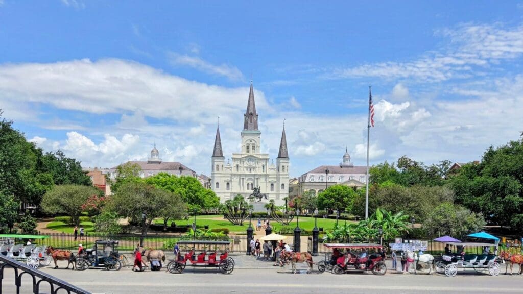 photo of Jackson Square in New Orleans