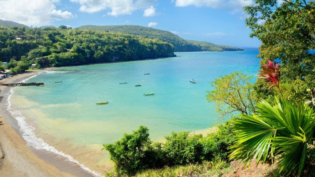 photo of beach in St. Lucia