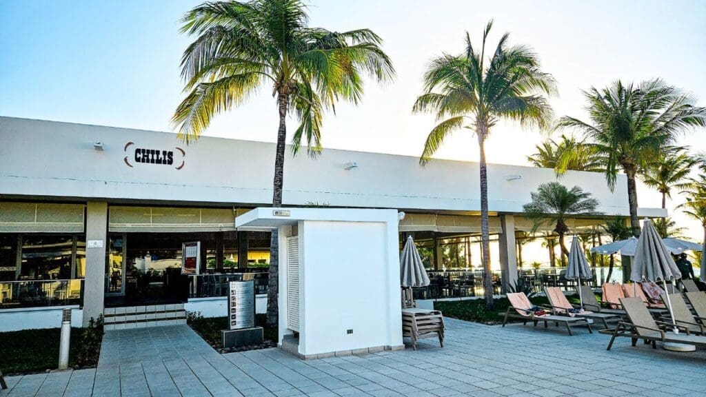 photo of Chilis and Steak House restaurants at Hotel Riu Palace Riviera Maya 