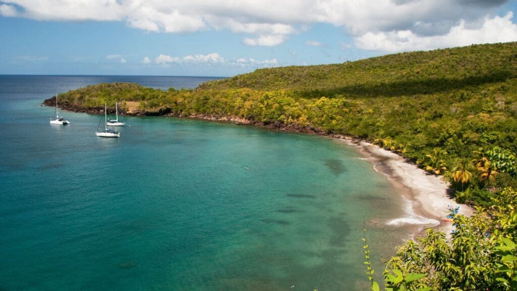 photo of beach in St. Lucia