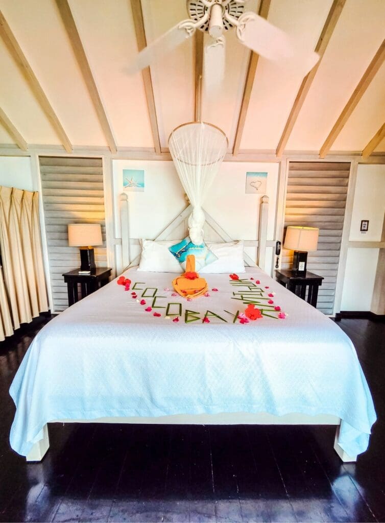 photo of bed at Antigua resort