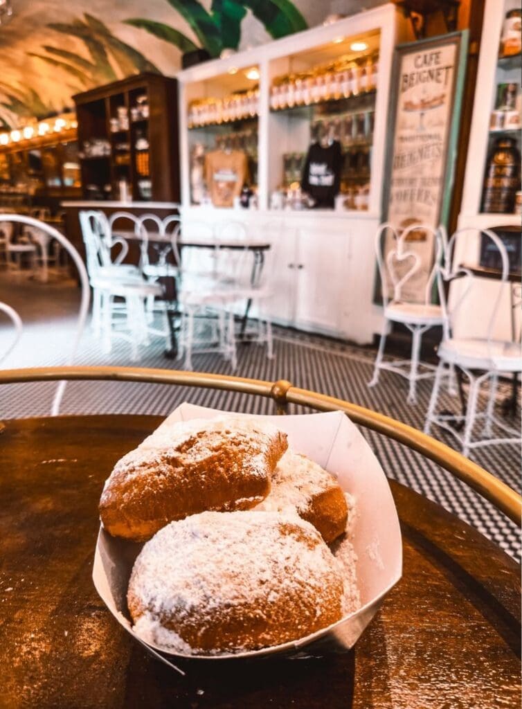 photo of beignets