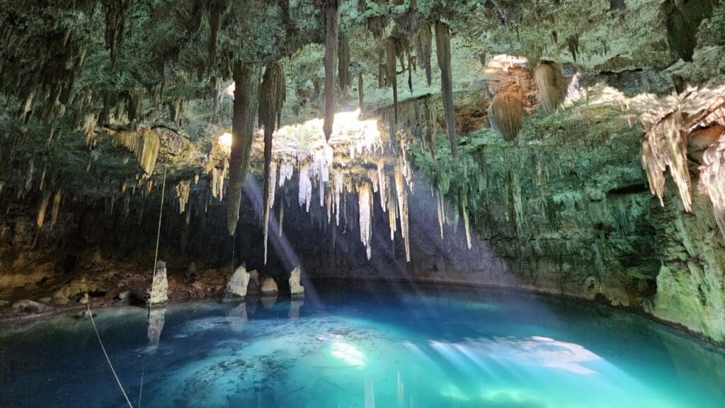 photo of a Mexico cenote