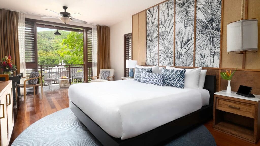 photo of room at Zoetry Marigot Bay