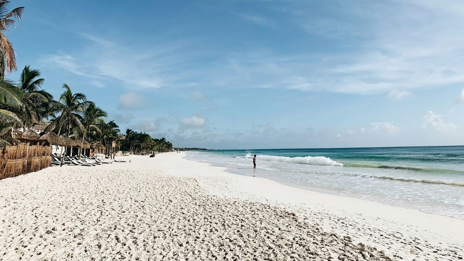 photo of beach at Tulum, Mexico