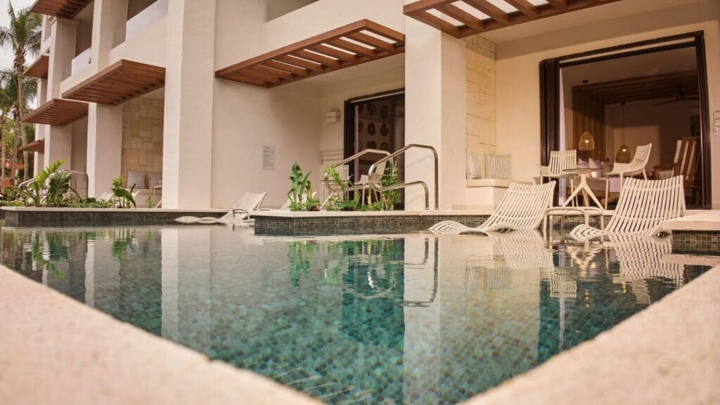 photo of private plunge pools at Bahia Principe Explore Akumal