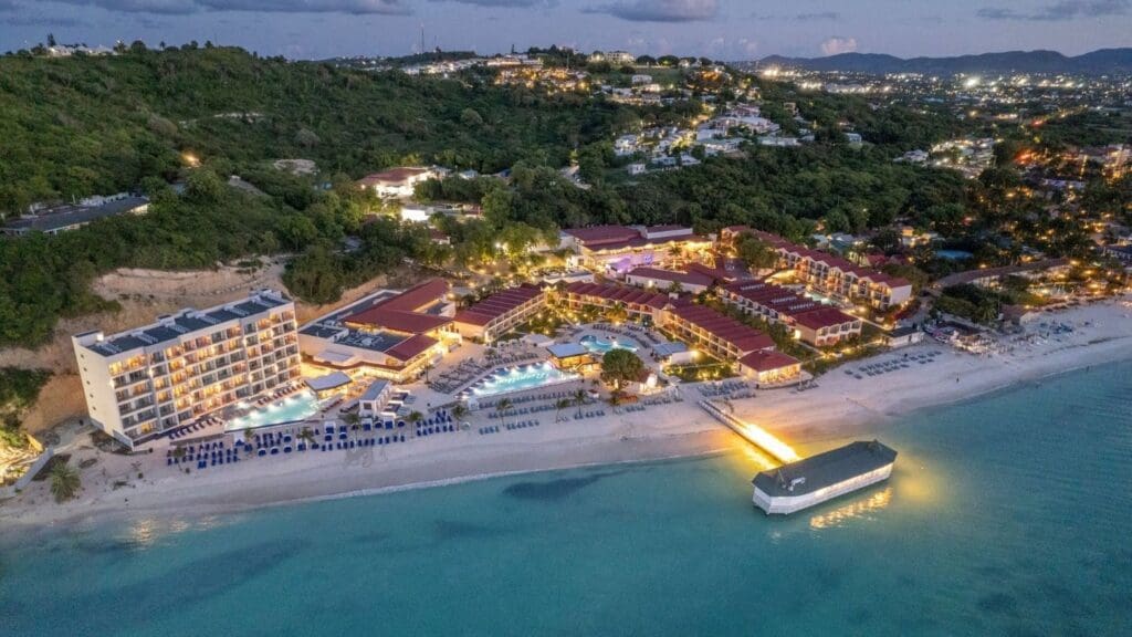 aerial photo of Royalton CHIC Antigua