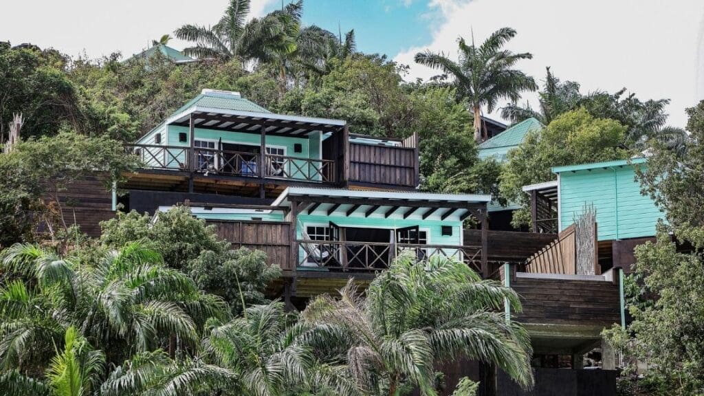 aerial photos of suites at COCOS Hotel Antigua
