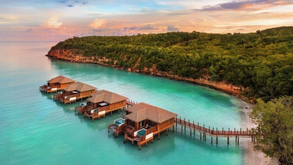 photo of water bungalows at Royalton CHIC Antigua