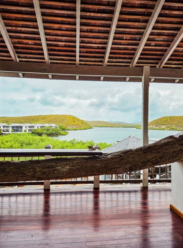 photo of view from lobby at The Escape in Antigua