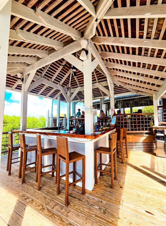 photo of bar and restaurant at The Escape in Antigua