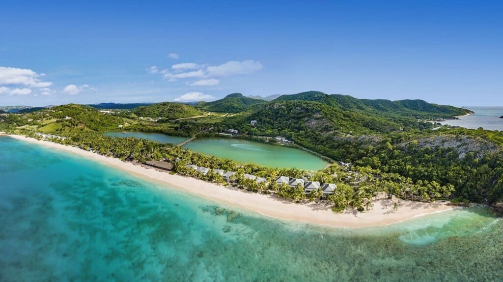 photo of Galley Bay Resort and Spa from above