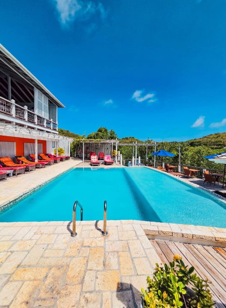 photo of pool at The Escape at Nonsuch Bay in Antigua